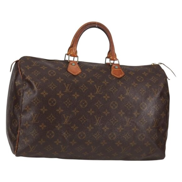 LOUIS VUITTON Monogram Speedy 40 Hand Bag M41522 LV Auth - Picture 3 of 16